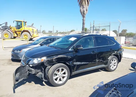 2010 Lexus Rx 350 z USA, uszkodzony, nr VIN 2T2ZK1BA2AC025840